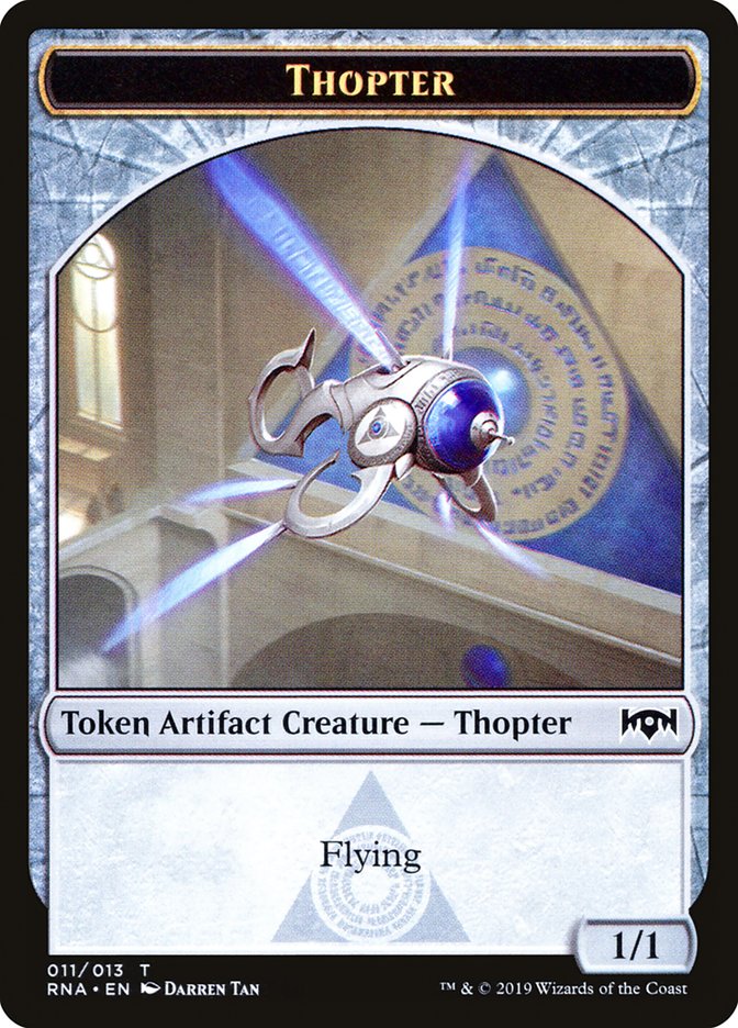 Thopter Token [Ravnica Allegiance Tokens] | Clutch Gaming