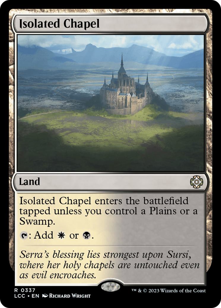 Isolated Chapel [The Lost Caverns of Ixalan Commander] | Clutch Gaming