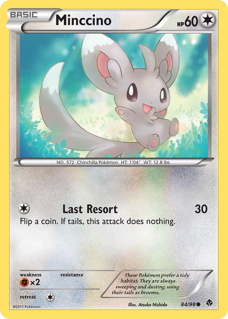 Minccino (84/98) [Black & White: Emerging Powers] | Clutch Gaming