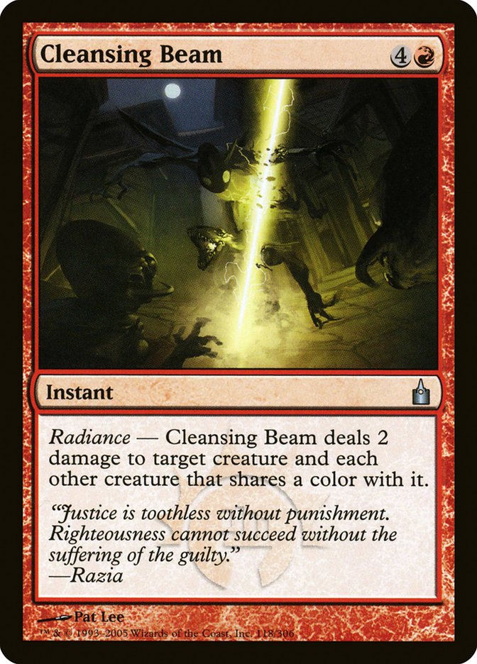 Cleansing Beam [Ravnica: City of Guilds] | Clutch Gaming