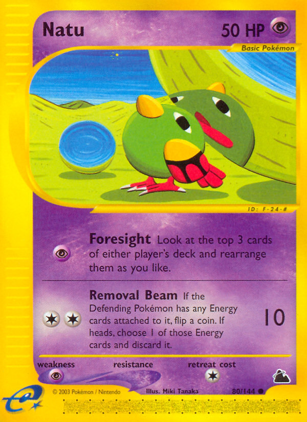 Natu (80/144) [Skyridge] | Clutch Gaming