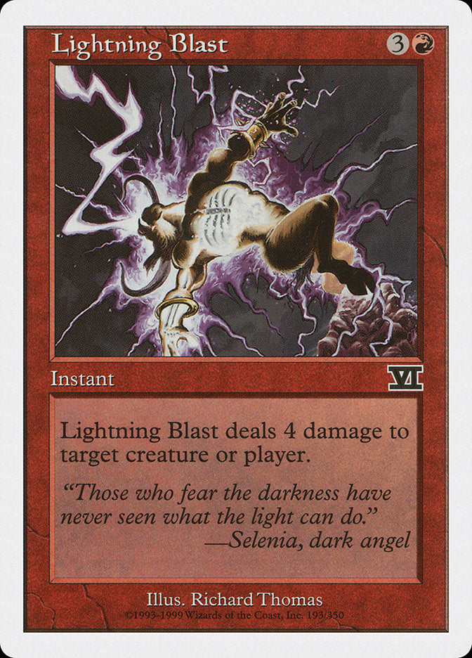 Lightning Blast [Classic Sixth Edition] | Clutch Gaming