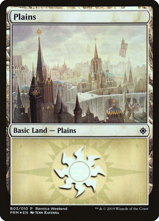 Plains (B03) [Ravnica Allegiance Guild Kit] | Clutch Gaming