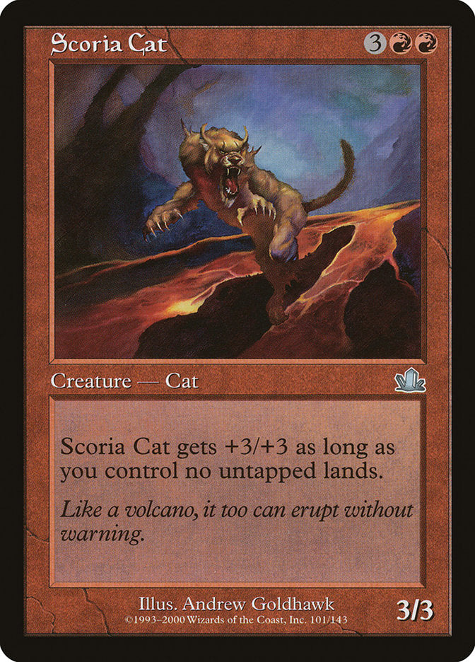 Scoria Cat [Prophecy] | Clutch Gaming