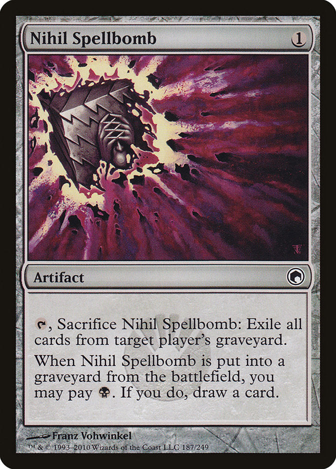 Nihil Spellbomb [Scars of Mirrodin] | Clutch Gaming