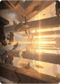 Skyclave Basilica Art Card [Zendikar Rising Art Series] | Clutch Gaming