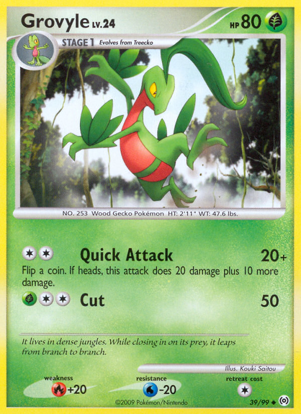 Grovyle (39/99) [Platinum: Arceus] | Clutch Gaming