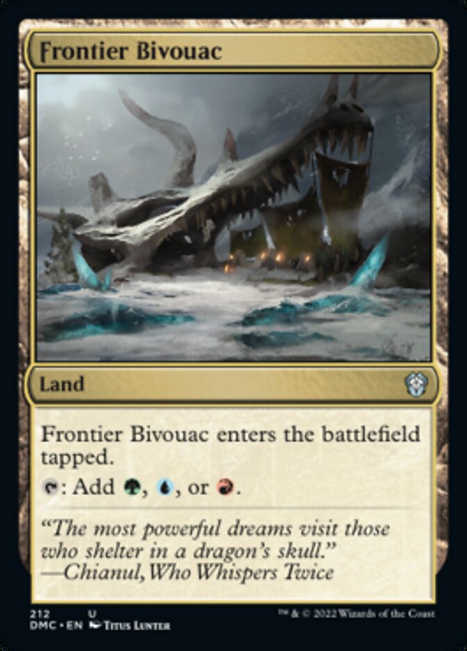 Frontier Bivouac [Dominaria United Commander] | Clutch Gaming