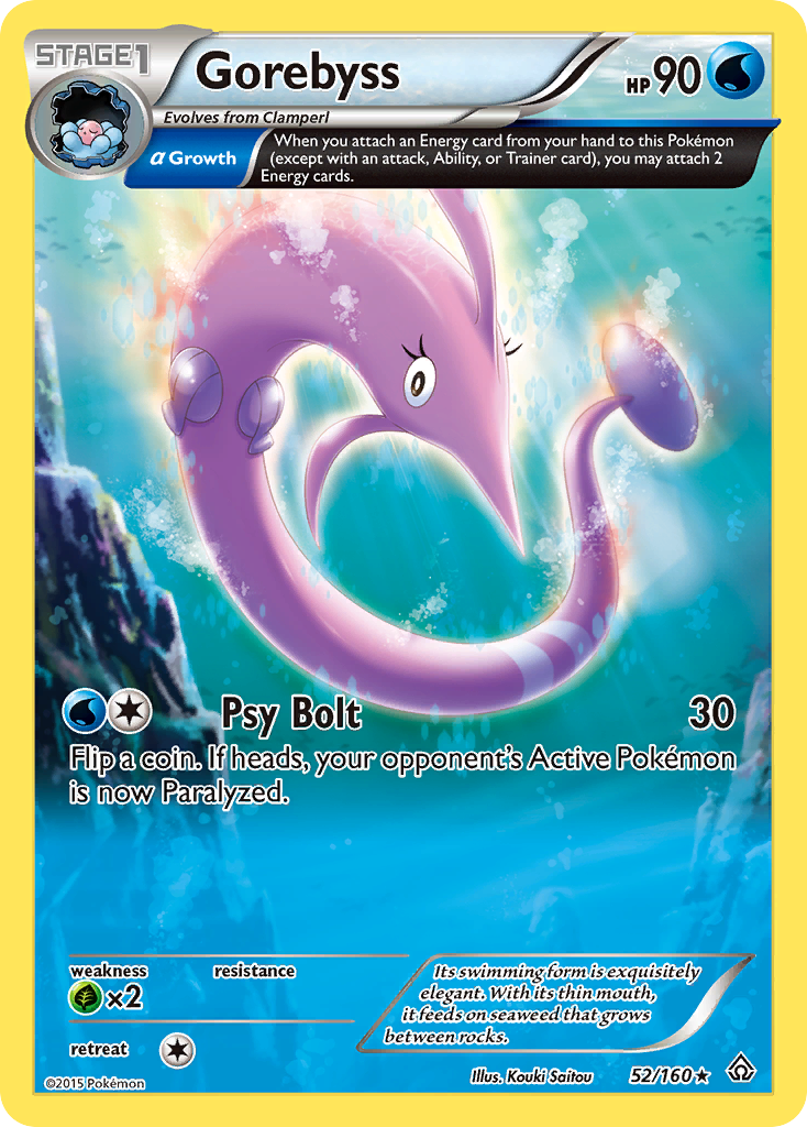 Gorebyss (52/160) [XY: Primal Clash] | Clutch Gaming