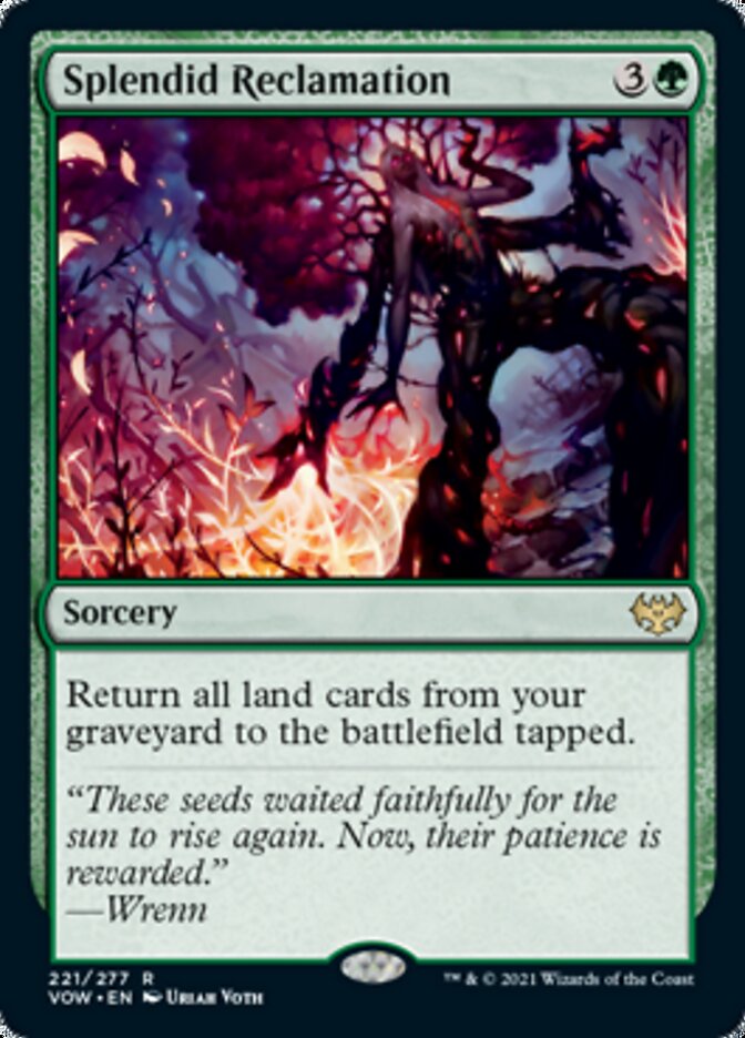 Splendid Reclamation [Innistrad: Crimson Vow] | Clutch Gaming