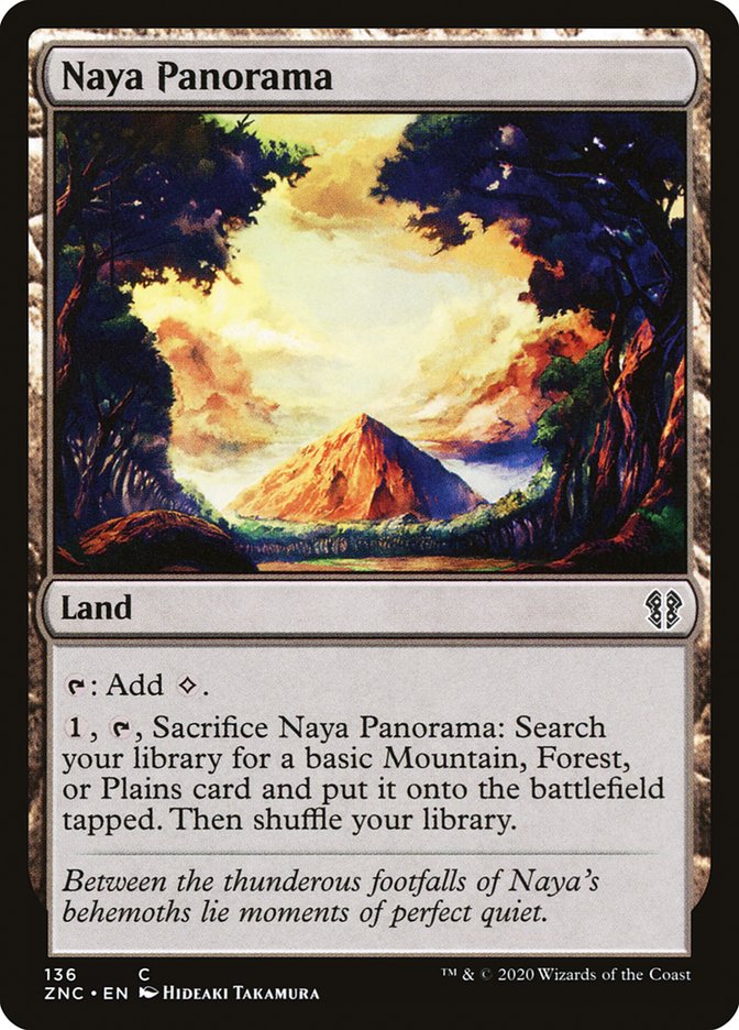 Naya Panorama [Zendikar Rising Commander] | Clutch Gaming