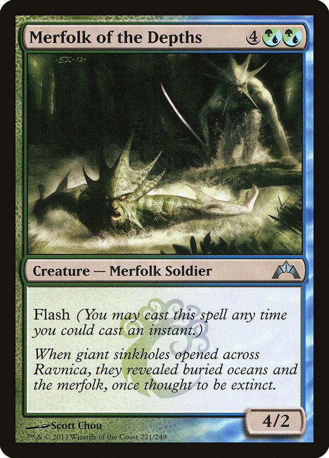 Merfolk of the Depths [Gatecrash] | Clutch Gaming