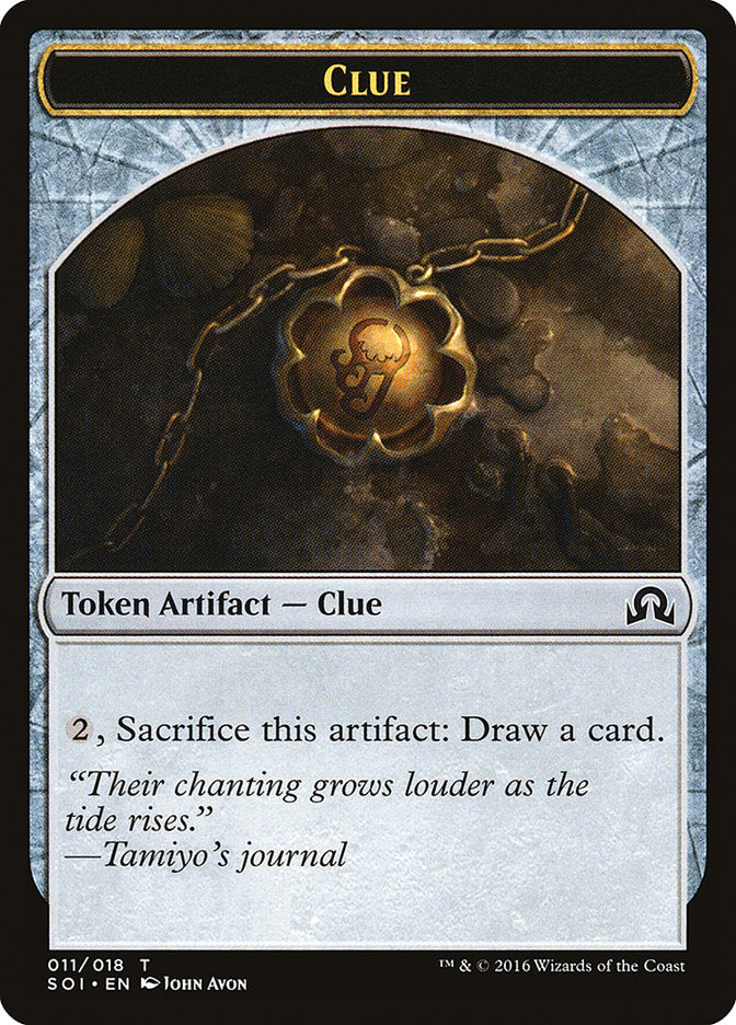 Clue Token (011/018) [Shadows over Innistrad Tokens] | Clutch Gaming