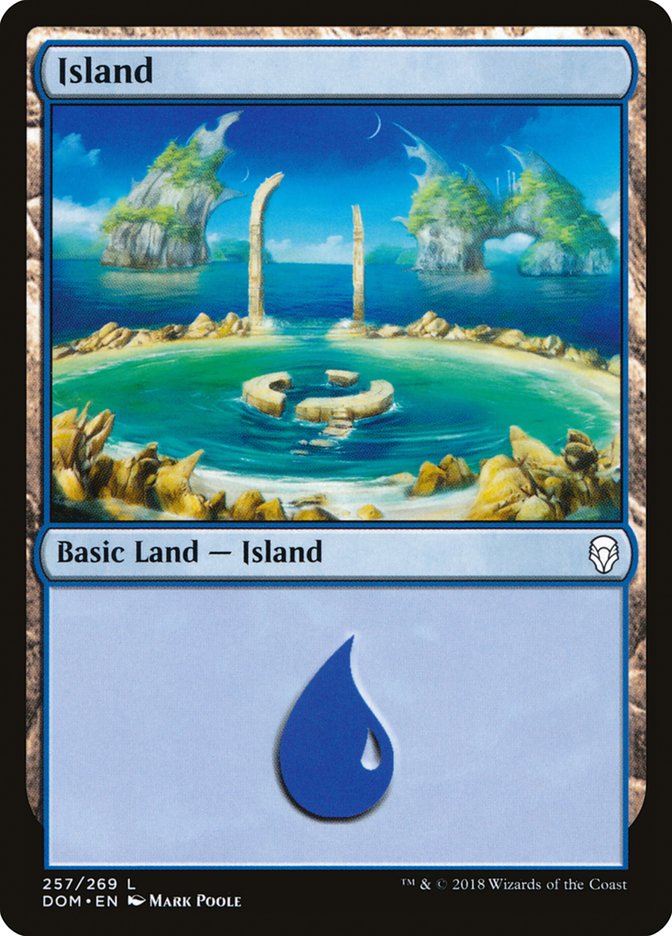 Island (257) [Dominaria] | Clutch Gaming