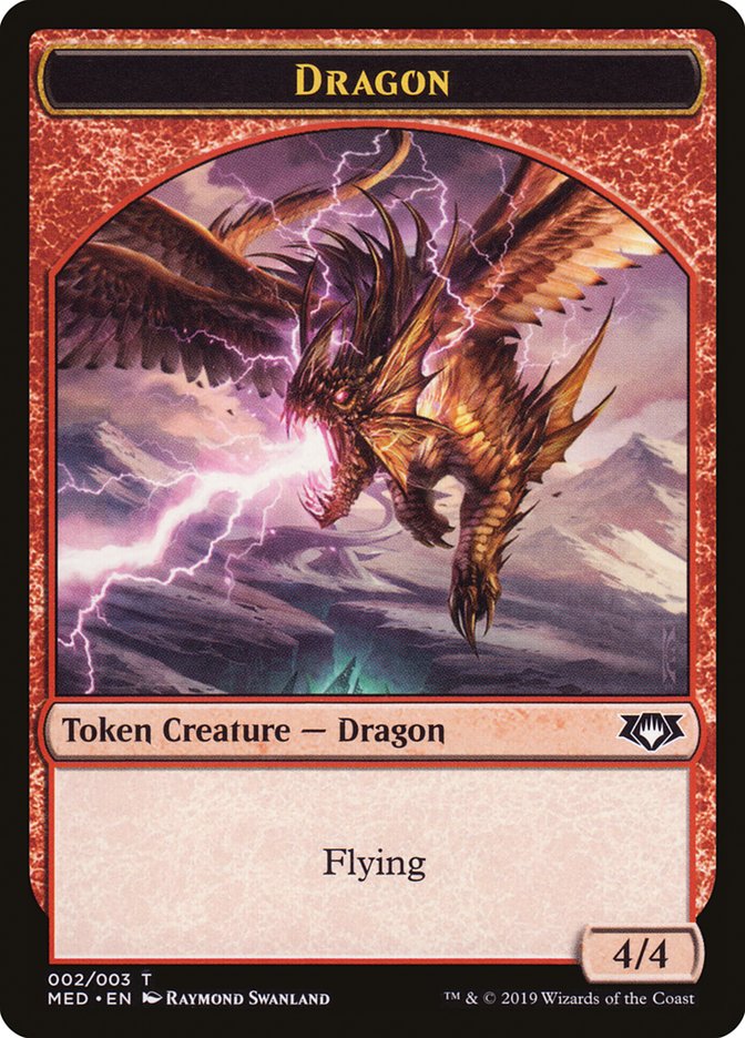 Dragon Token [Mythic Edition Tokens] | Clutch Gaming