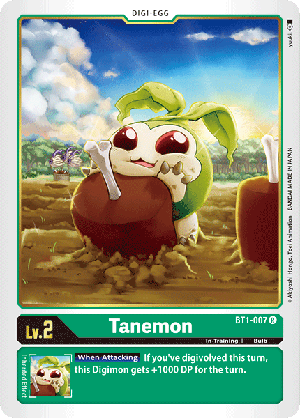 Tanemon [BT1-007] [Release Special Booster Ver.1.0] | Clutch Gaming