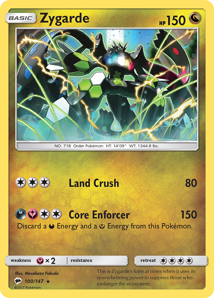 Zygarde (100/147) [Sun & Moon: Burning Shadows] | Clutch Gaming