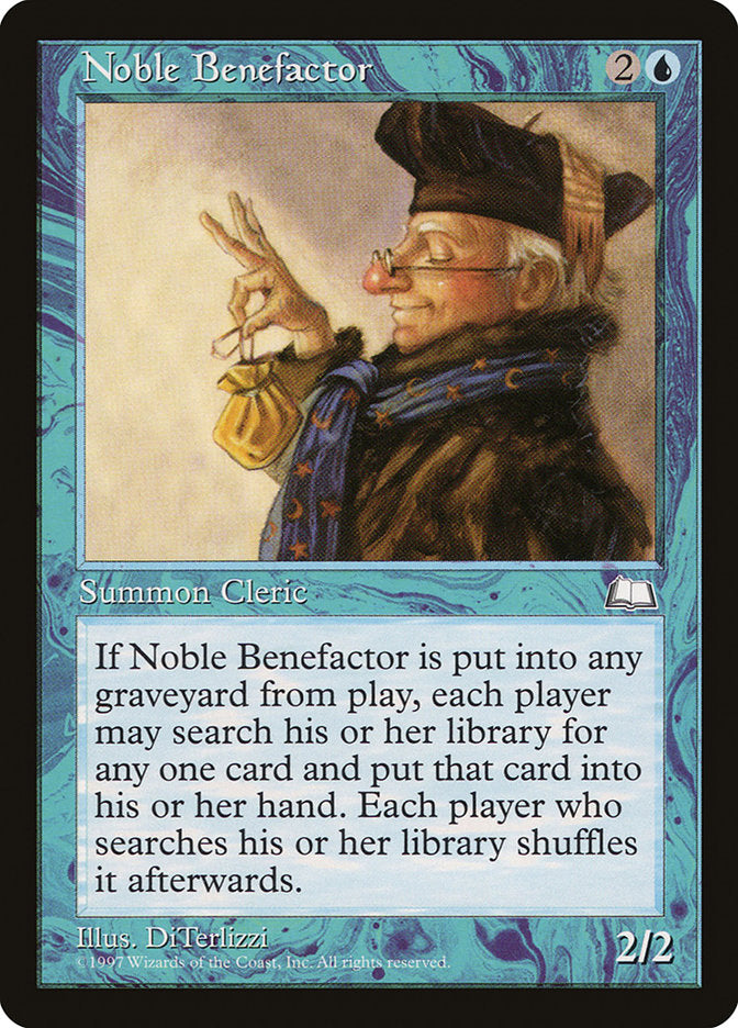 Noble Benefactor [Weatherlight] | Clutch Gaming