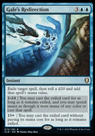 Gale's Redirection [Commander Legends: Battle for Baldur's Gate] | Clutch Gaming