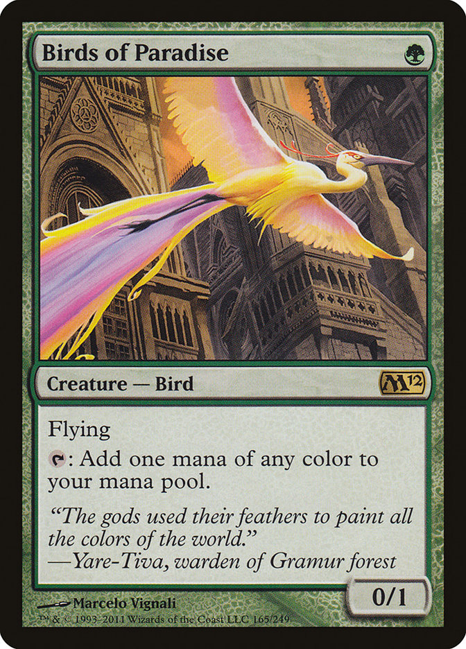 Birds of Paradise [Magic 2012] | Clutch Gaming