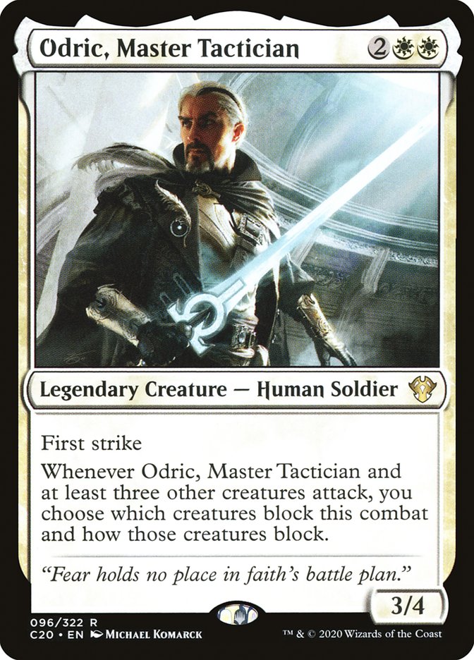 Odric, Master Tactician [Commander 2020] | Clutch Gaming