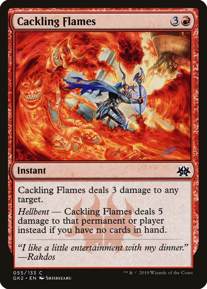 Cackling Flames [Ravnica Allegiance Guild Kit] | Clutch Gaming