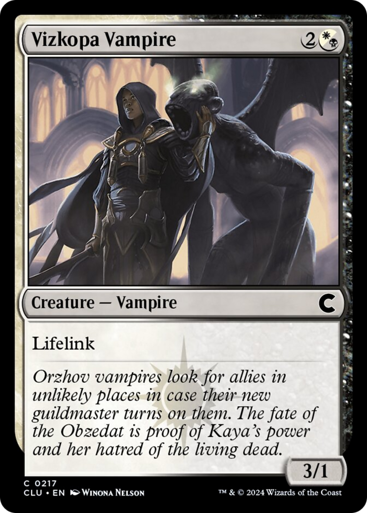 Vizkopa Vampire [Ravnica: Clue Edition] | Clutch Gaming