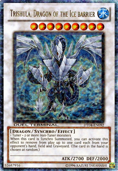 Trishula, Dragon of the Ice Barrier [DT04-EN092] Ultra Rare | Clutch Gaming