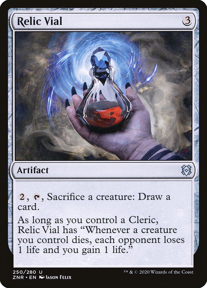 Relic Vial [Zendikar Rising] | Clutch Gaming