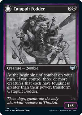 Catapult Fodder // Catapult Captain [Innistrad: Double Feature] | Clutch Gaming