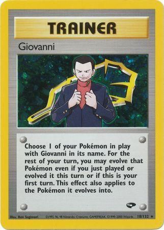 Giovanni (18/132) [Gym Challenge Unlimited] | Clutch Gaming