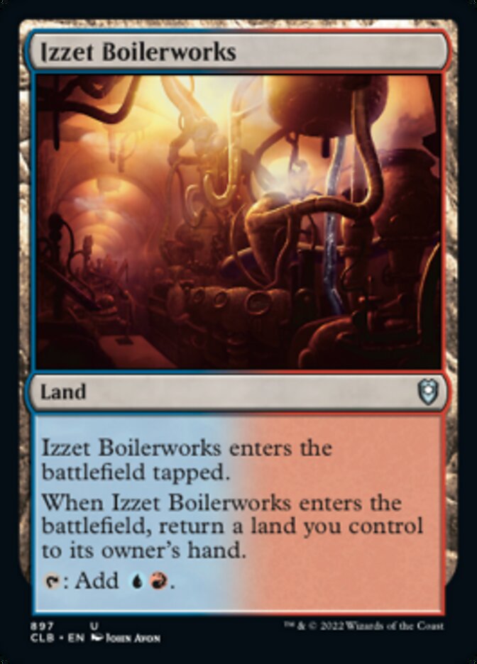Izzet Boilerworks [Commander Legends: Battle for Baldur's Gate] | Clutch Gaming