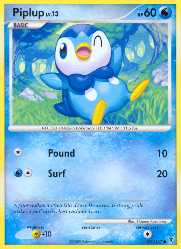 Piplup (121/147) [Platinum: Supreme Victors] | Clutch Gaming