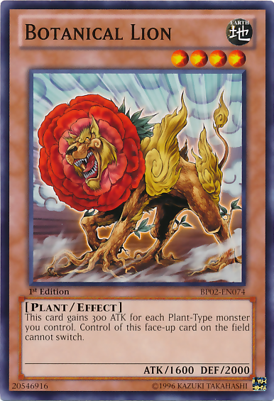 Botanical Lion [BP02-EN074] Common | Clutch Gaming