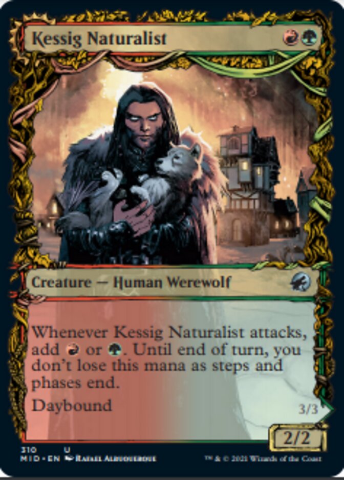 Kessig Naturalist // Lord of the Ulvenwald (Showcase Equinox) [Innistrad: Midnight Hunt] | Clutch Gaming