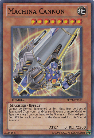 Machina Cannon [PRC1-EN011] Super Rare | Clutch Gaming