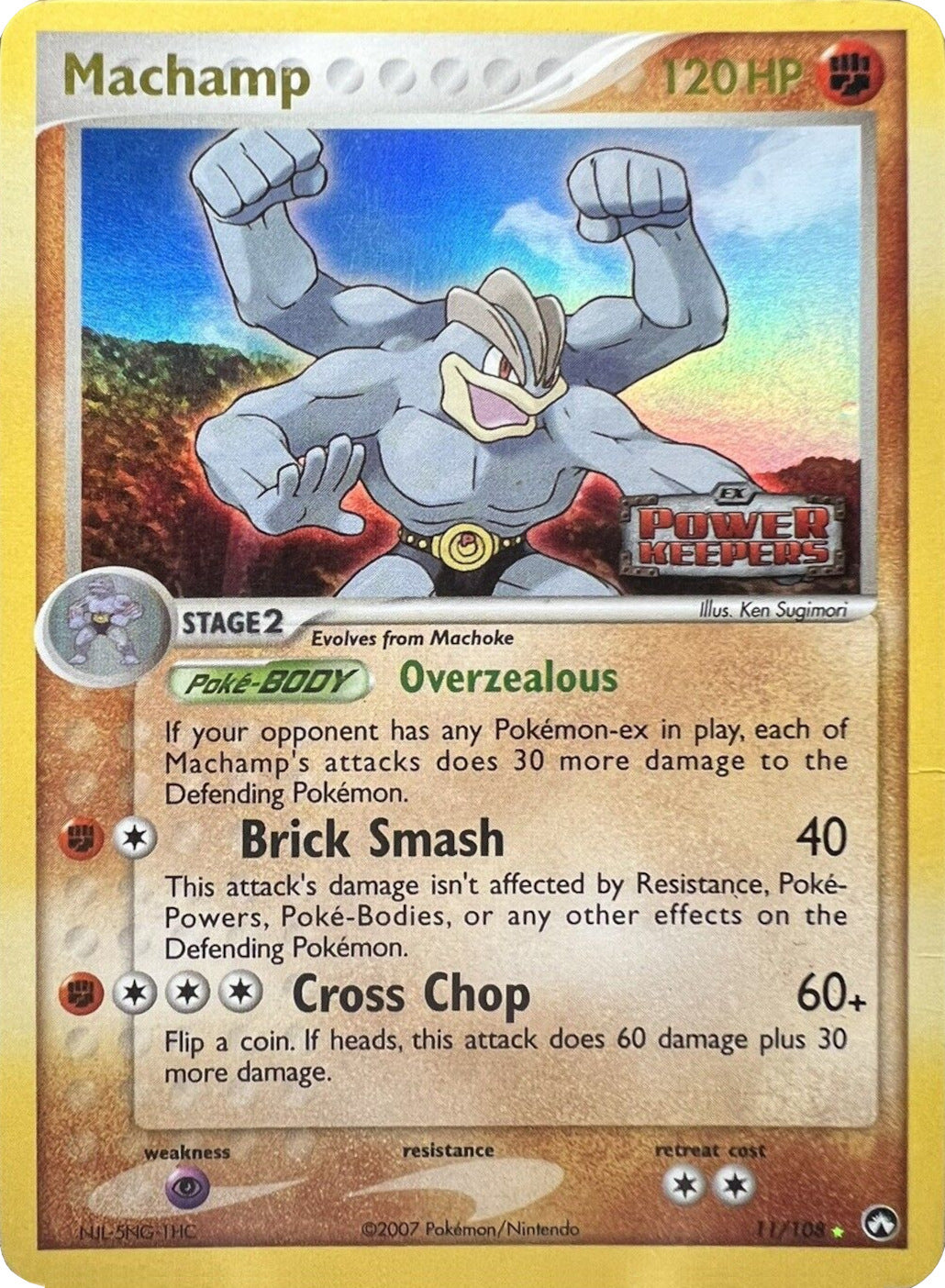 Machamp (11/108) (Stamped) [EX: Power Keepers] | Clutch Gaming