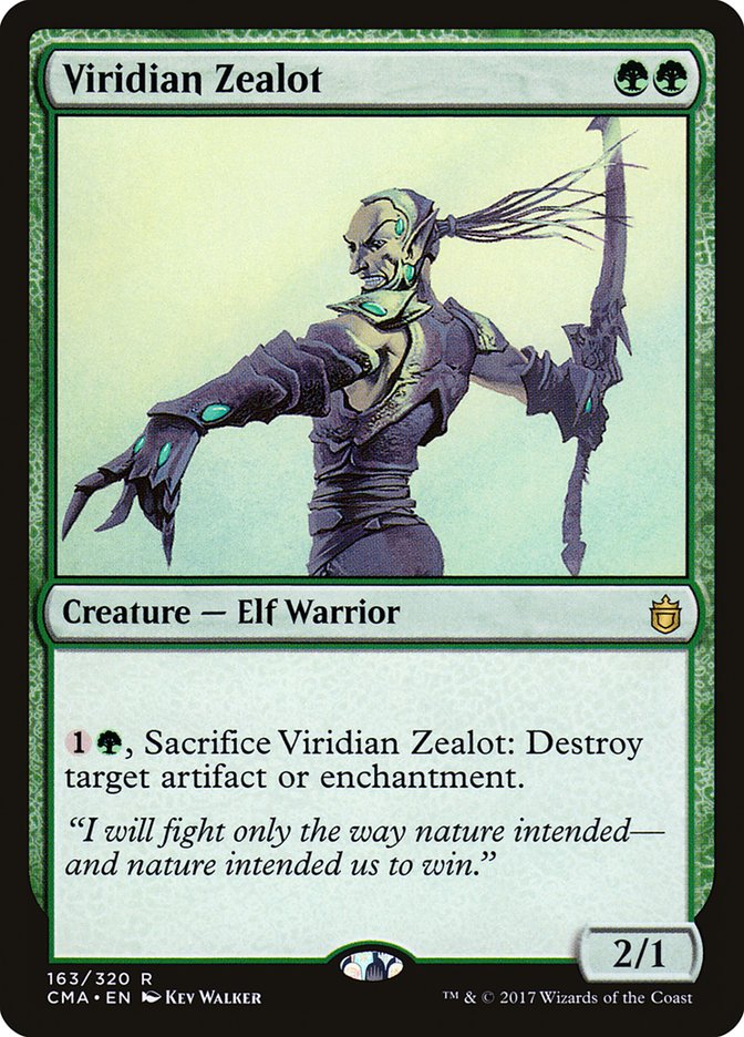 Viridian Zealot [Commander Anthology] | Clutch Gaming