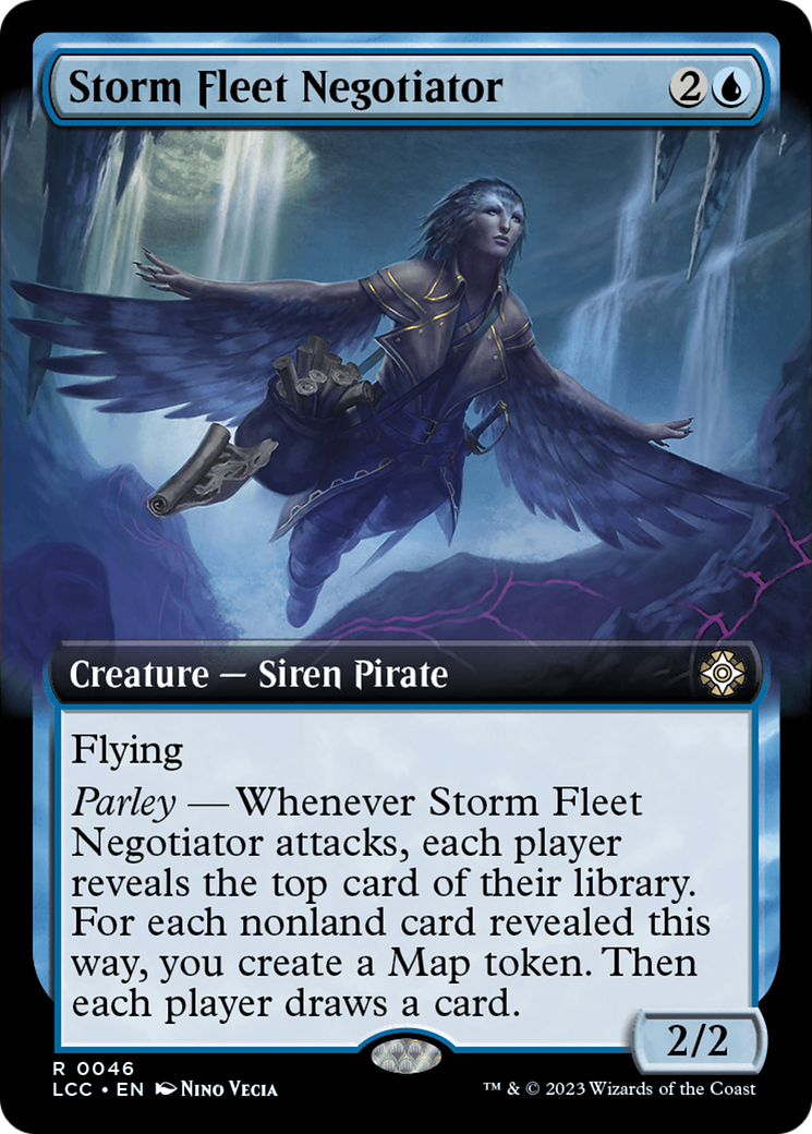 Storm Fleet Negotiator (Extended Art) [The Lost Caverns of Ixalan Commander] | Clutch Gaming