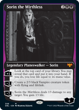 Sorin the Mirthless [Innistrad: Double Feature] | Clutch Gaming