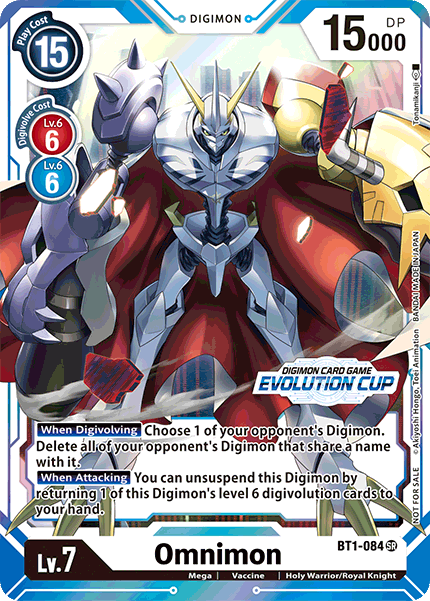 Omnimon [BT1-084] (Evolution Cup) [Release Special Booster Ver.1.0 Promos] | Clutch Gaming