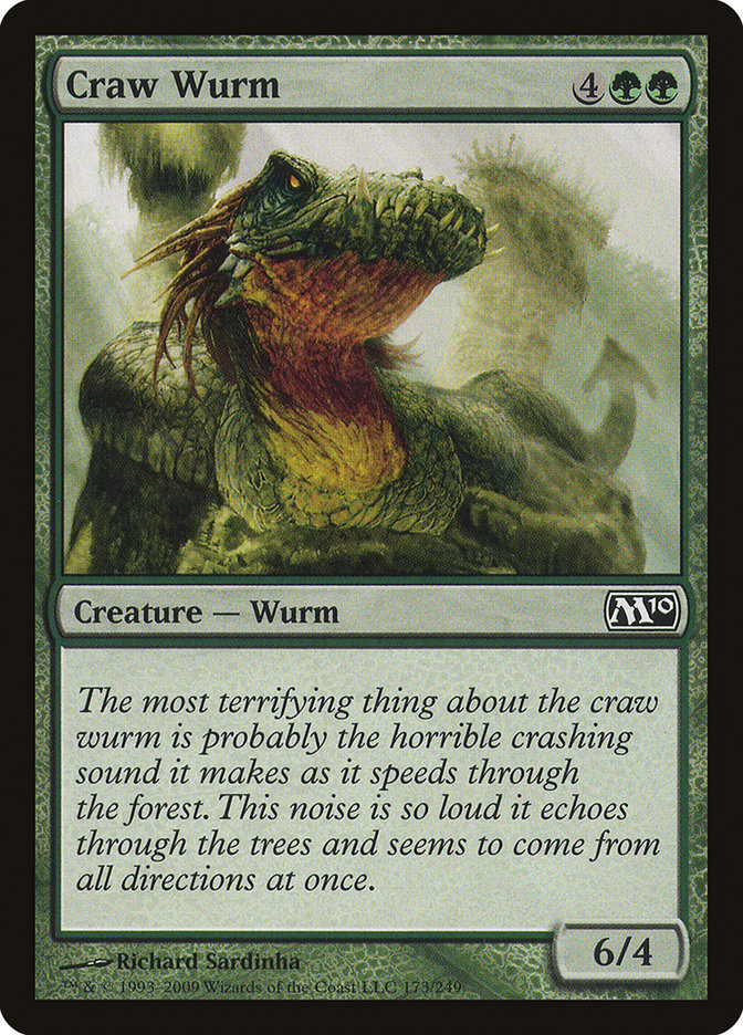 Craw Wurm [Magic 2010] | Clutch Gaming