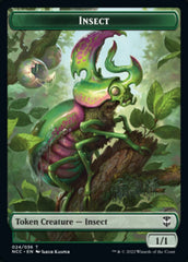 Ogre // Insect Double-Sided Token [Streets of New Capenna Commander Tokens] | Clutch Gaming