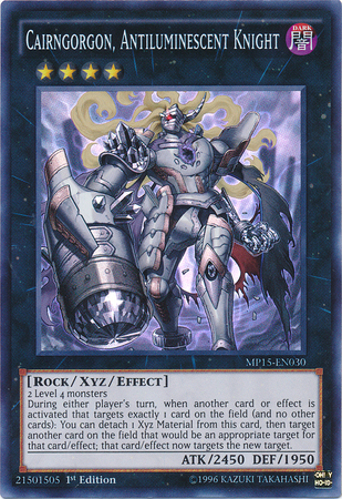 Cairngorgon, Antiluminescent Knight [MP15-EN030] Super Rare | Clutch Gaming