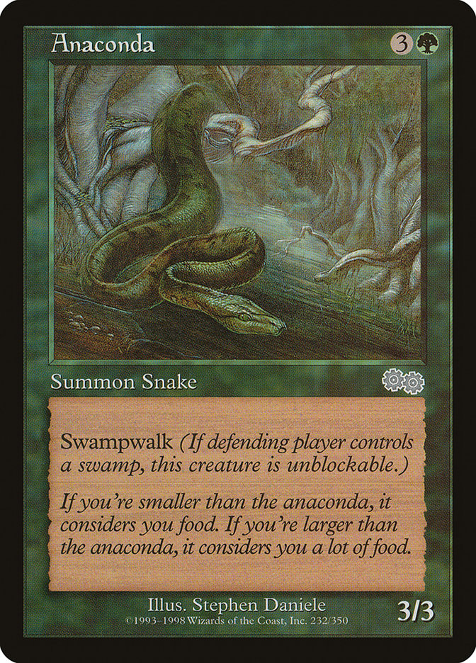 Anaconda [Urza's Saga] | Clutch Gaming