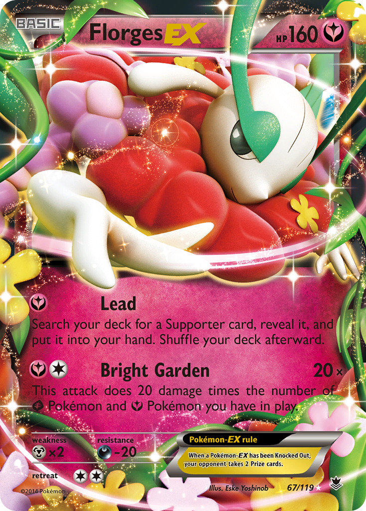 Florges EX (67/119) [XY: Phantom Forces] | Clutch Gaming