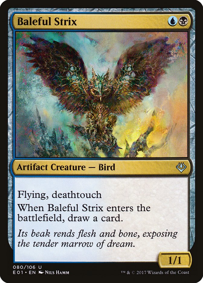 Baleful Strix [Archenemy: Nicol Bolas] | Clutch Gaming