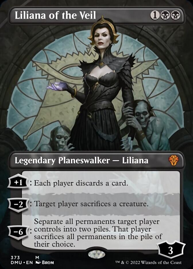 Liliana of the Veil (Borderless) [Dominaria United] | Clutch Gaming