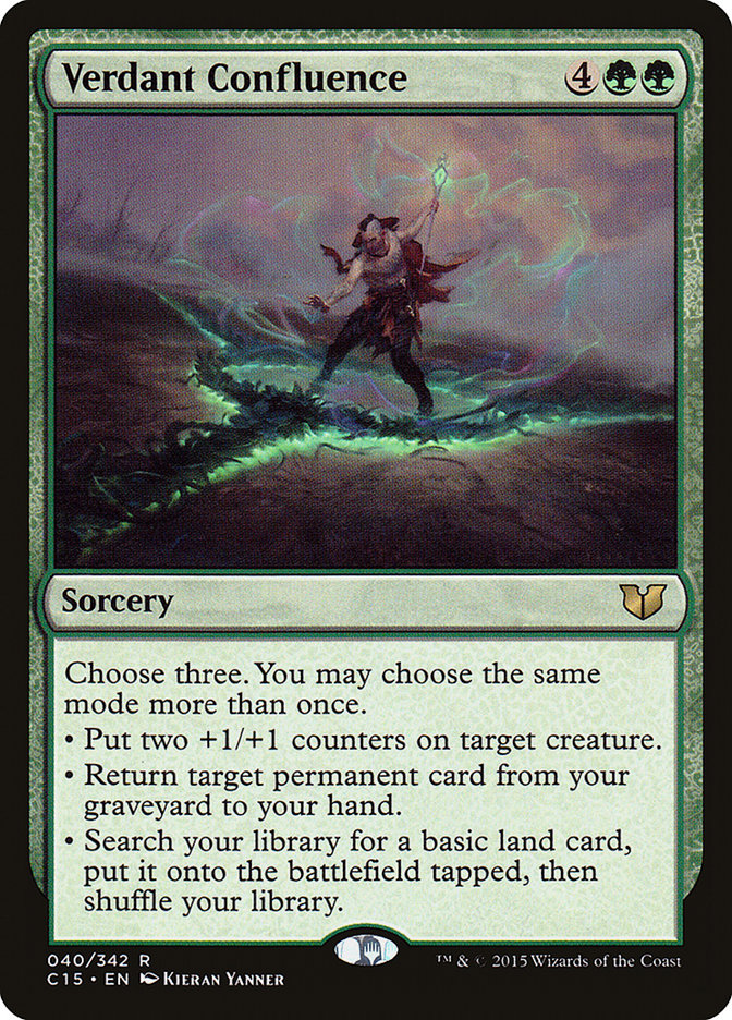 Verdant Confluence [Commander 2015] | Clutch Gaming