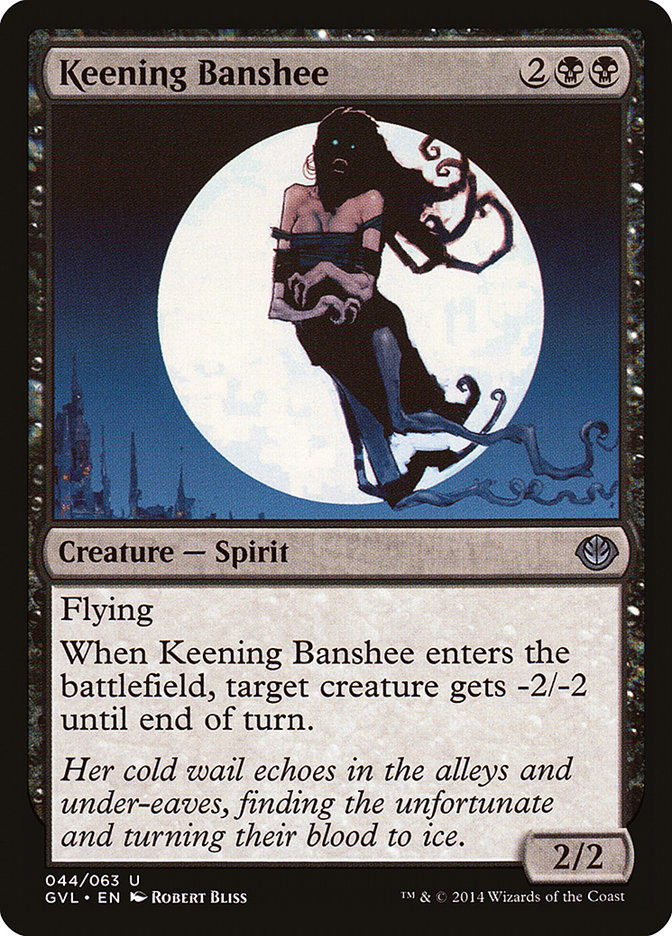 Keening Banshee (Garruk vs. Liliana) [Duel Decks Anthology] | Clutch Gaming